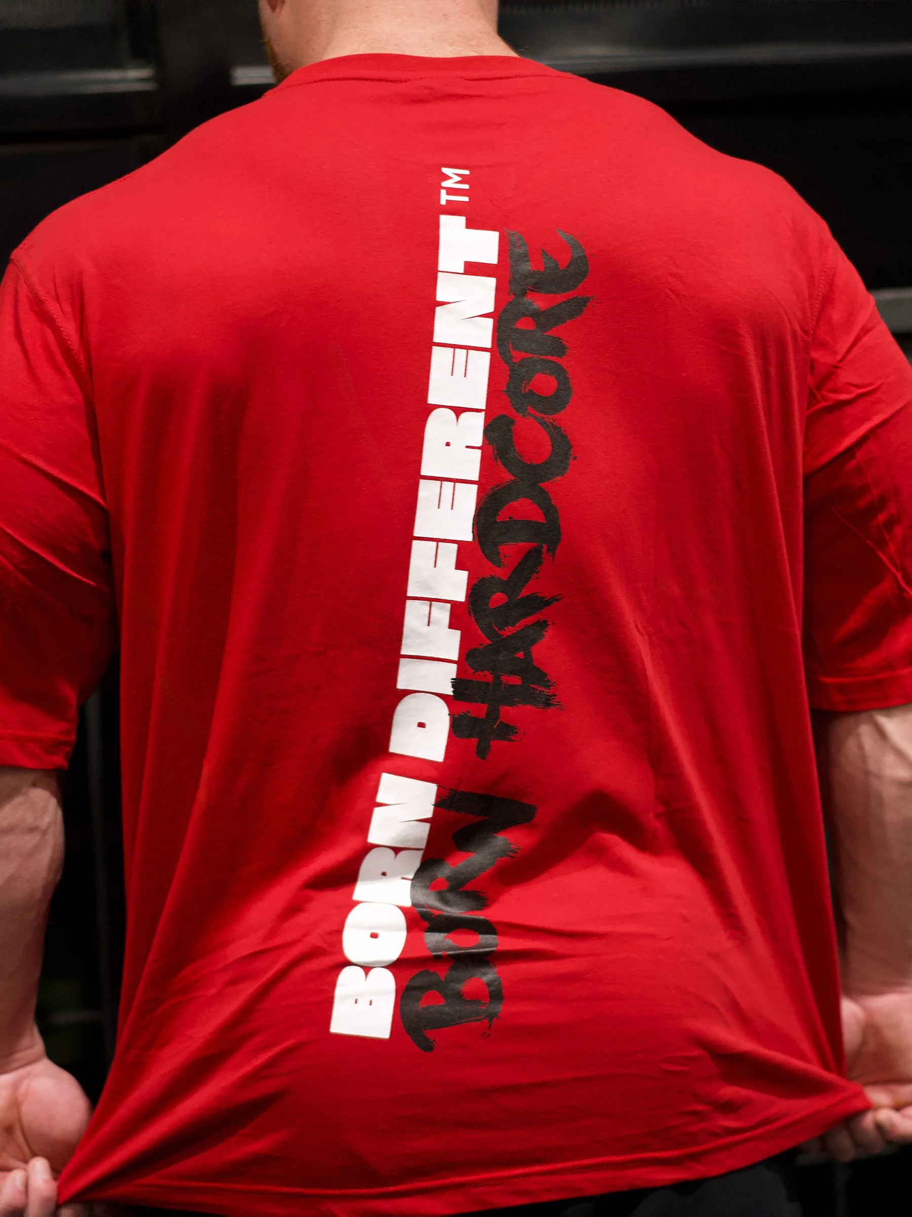 MUTANT® BORN HARDCORE BOLD OVERSIZED GYM T-SHIRT 3XL 4XL 5XL - Image 5